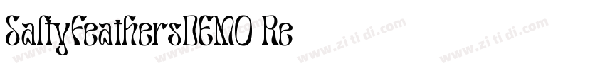 SaltyFeathersDEMO Re字体转换